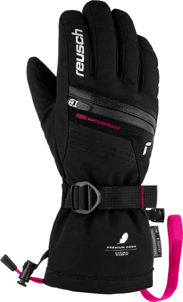 Reusch Lando R-TEX® XT Junior 6161243 7720 black pink front